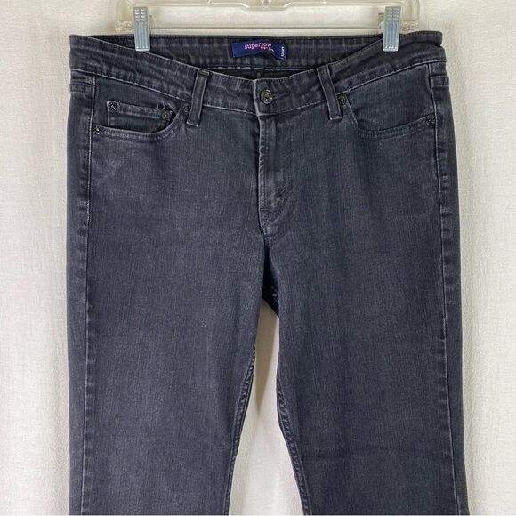 Levi's Jeans Women’s 13M Black Y2K 518 Superlow Bootcut Flare Denim 5 Pockets - Picture 3 of 10